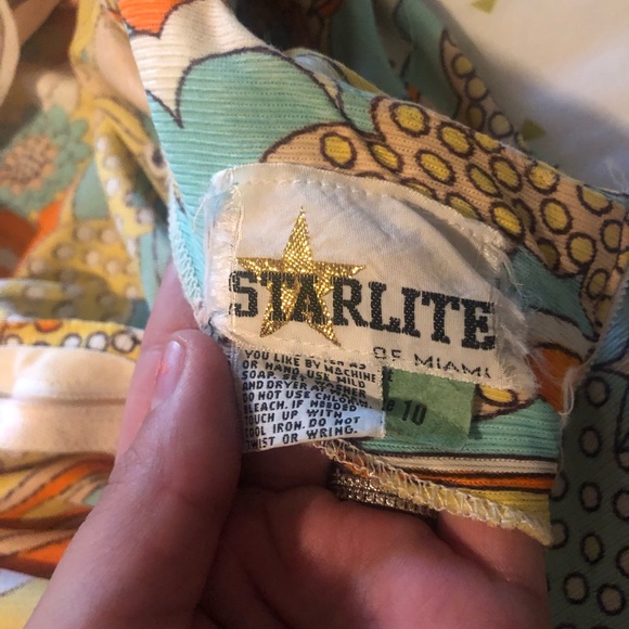 VINTAGE starlite romper - Picture 3 of 3